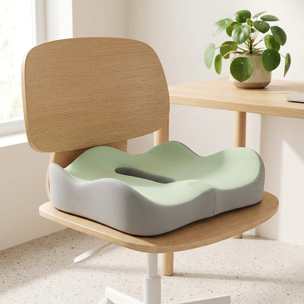 Coussin d'assise ergonomique anti-coccyx – mémoire de forme